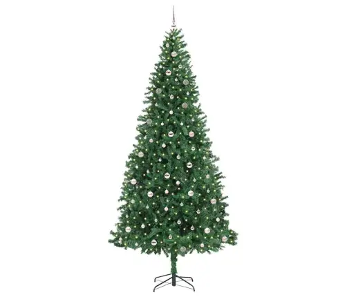 Mākslīgā Ziemassvētku Eglīte Su 300 Led Ar Statīvu Zaļa 300 Cm Vidaxl