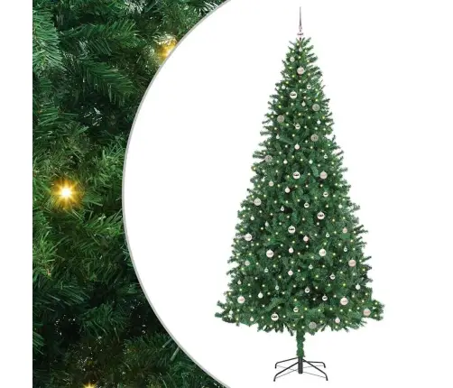 Mākslīgā Ziemassvētku Eglīte Su 300 Led Ar Statīvu Zaļa 300 Cm Vidaxl