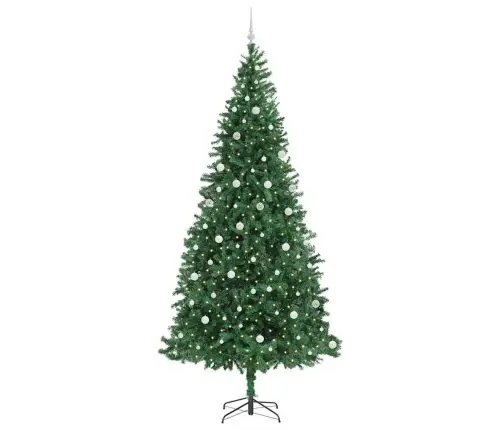 Mākslīgā Ziemassvētku Eglīte Su 300 Led Ar Statīvu Zaļa 300 Cm Vidaxl
