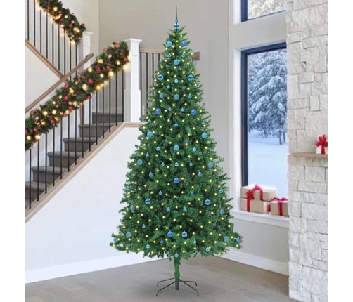 Mākslīgā Ziemassvētku Eglīte Su 300 Led Ar Statīvu Zaļa 300 Cm Vidaxl