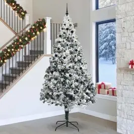 Ziemassvētku Eglīte Su 300 Led Ar Statīvu Balts 300 Cm Pvc Vidaxl Ziemassvētku Eglīte Su 300 Led Ar Statīvu Balts 300 Cm Pvc Vidaxl