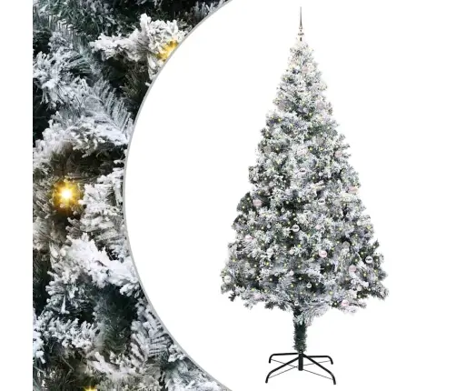 Kalėdų Eglutė Su 300 Led S Stovu Balta 300 Cm Pvc Kalėdų Eglutė Su 300 Led S Stovu Balta 300 Cm Pvc