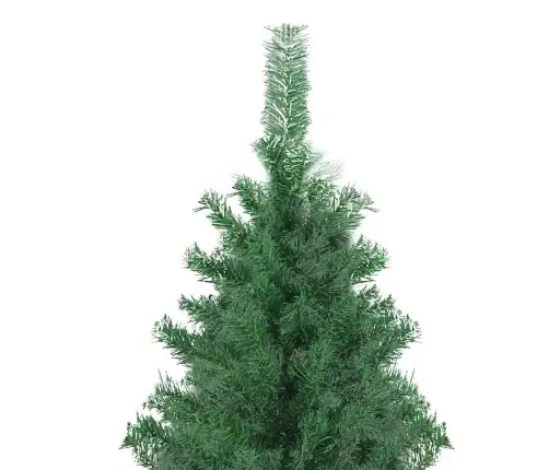 Jõulupuu Dekoratiivse Nöörgadega Roheline 400 Cm Pvc