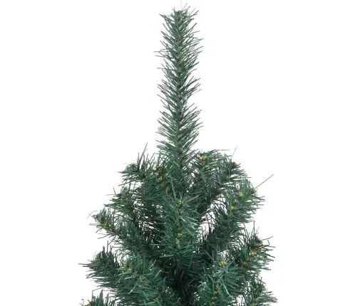 Mākslīgais Iepriekš Apgaismotais Ziemassvētku Koks Ar Bumbu Komplektu Vidaxl