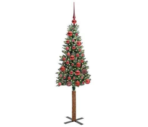 Lieknas Kalėdų Eglutė Žalia 150 Cm Pvc Ir Kietasis Pušų Medis