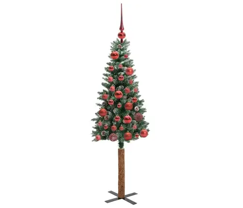 Lieknas Kalėdų Eglutė Žalia 150 Cm Pvc Ir Kietasis Pušų Medis