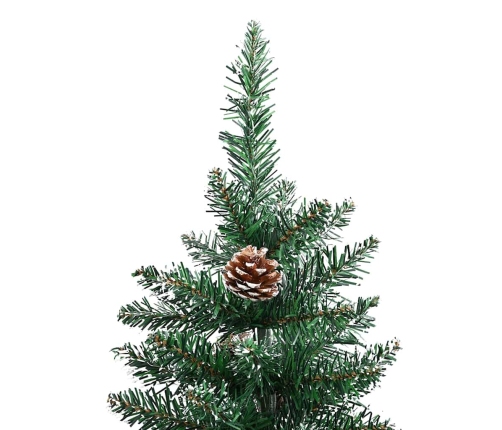 Tievā Ziemassvētku Egle Su 150 Led Zaļš Un Balts 150 Cm Vidaxl