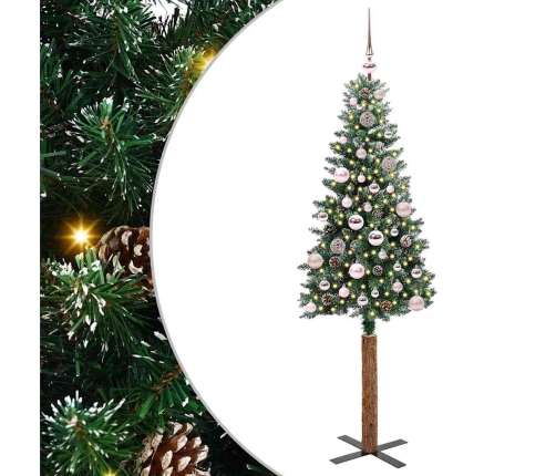 Tievā Ziemassvētku Egle Su 150 Led Zaļš Un Balts 150 Cm Vidaxl