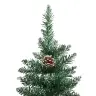 Lieknas Kalėdų Eglutė Su 150 Led S Stovu Žalia Ir Balta 150 Cm