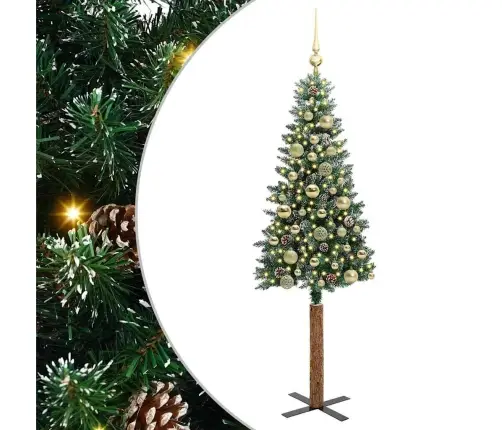 Tievā Ziemassvētku Egle Su 150 Led Zaļš Un Balts 150 Cm Vidaxl