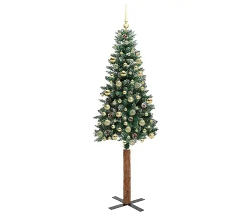 Tievā Ziemassvētku Egle Su 300 Led Zaļš Un Balts 210 Cm Vidaxl