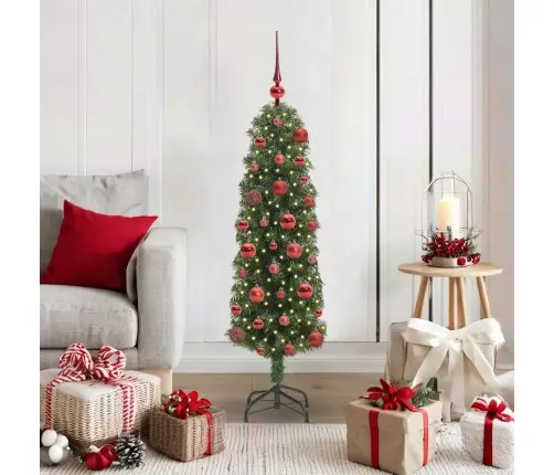 Dirbtinė Kalėdų Eglutė Žalia 120 Cm Pvc, Plienas Ir Plastikas