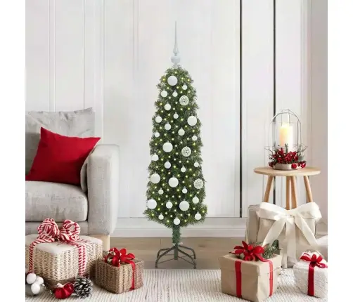 Dirbtinė Kalėdų Eglutė Žalia 120 Cm Pvc, Plienas Ir Plastikas