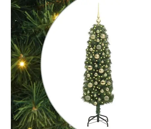 Mākslīgā Ziemassvētku Eglīte Zaļa 120 Cm Pvc Vidaxl