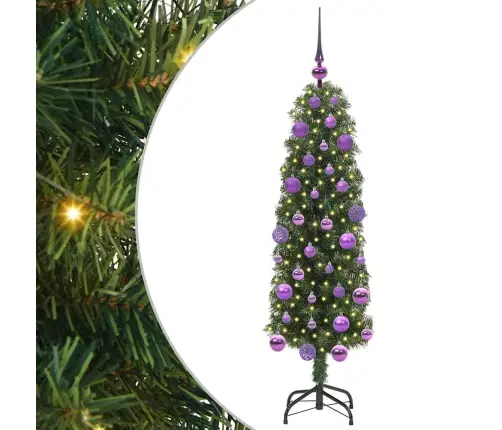 Tehisjõulupuu Roheline 120 Cm Pvc, Teras Ja Plastik