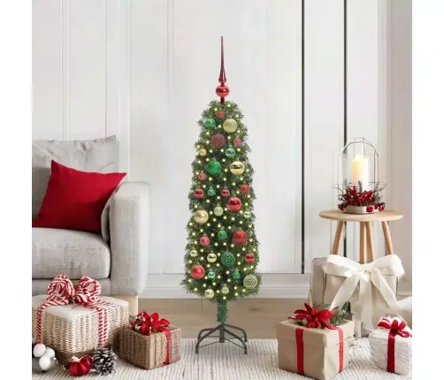 Tehisjõulupuu Roheline 120 Cm Pvc, Teras Ja Plastik