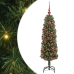 Mākslīgā Ziemassvētku Eglīte With Leds Zaļa 150 Cm Pvc Vidaxl