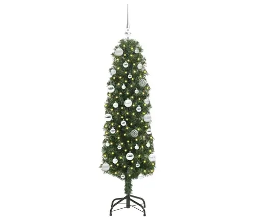 Dirbtinė Kalėdų Eglutė Žalia 150 Cm Pvc, Plienas Ir Plastikas Dirbtinė Kalėdų Eglutė Žalia 150 Cm Pvc, Plienas Ir Plastikas
