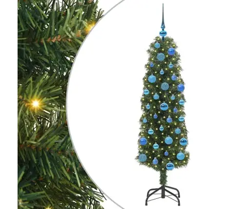 Dirbtinė Kalėdų Eglutė Žalia 150 Cm Pvc, Plienas Ir Plastikas