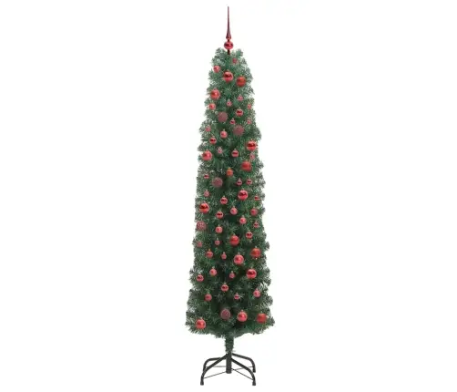 Tehisjõulupuu Roheline 180 Cm Pvc, Teras Ja Plastik Tehisjõulupuu Roheline 180 Cm Pvc, Teras Ja Plastik