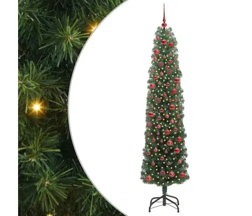 Tehisjõulupuu Roheline 180 Cm Pvc, Teras Ja Plastik Tehisjõulupuu Roheline 180 Cm Pvc, Teras Ja Plastik