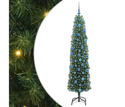 Mākslīgā Ziemassvētku Eglīte Su 300 Led Ar Statīvu Zaļa 180 Cm Vidaxl