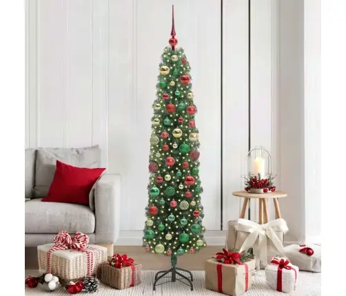 Tehisjõulupuu Roheline 180 Cm Pvc, Teras Ja Plastik Tehisjõulupuu Roheline 180 Cm Pvc, Teras Ja Plastik