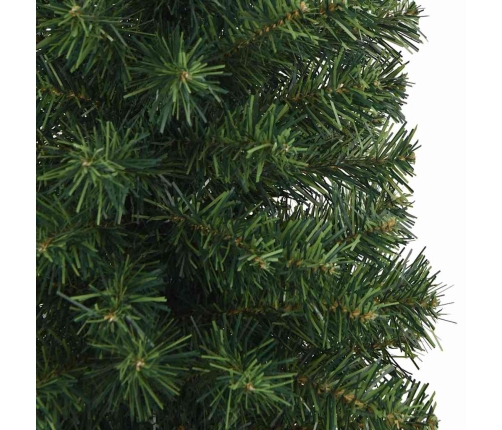 Mākslīgā Ziemassvētku Eglīte With Leds Zaļa 240 Cm Pvc Vidaxl
