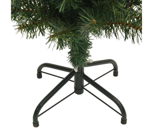 Mākslīgā Ziemassvētku Eglīte With Leds Zaļa 240 Cm Pvc Vidaxl