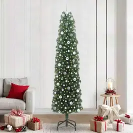 Mākslīgā Ziemassvētku Eglīte Su 300 Led Ar Statīvu Zaļa 240 Cm Vidaxl