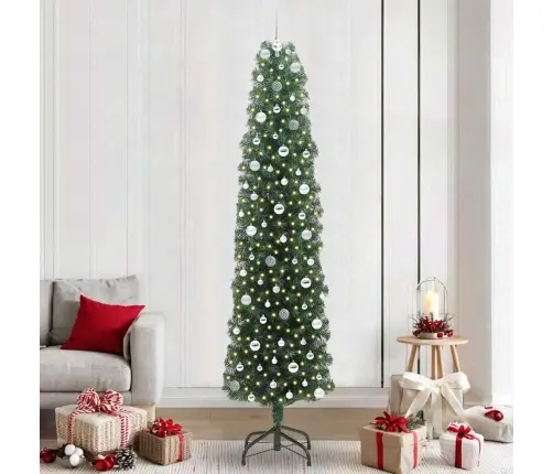 Mākslīgā Ziemassvētku Eglīte Zaļa 240 Cm Pvc Vidaxl