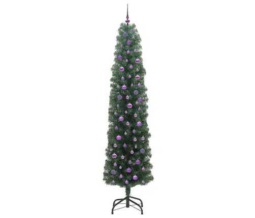 Mākslīgā Ziemassvētku Eglīte With Leds Zaļa 240 Cm Pvc Vidaxl