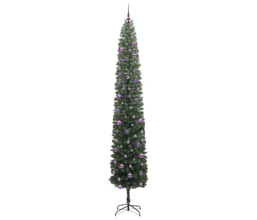 Dirbtinė Kalėdų Eglutė Žalia 270 Cm Pvc, Plienas Ir Plastikas