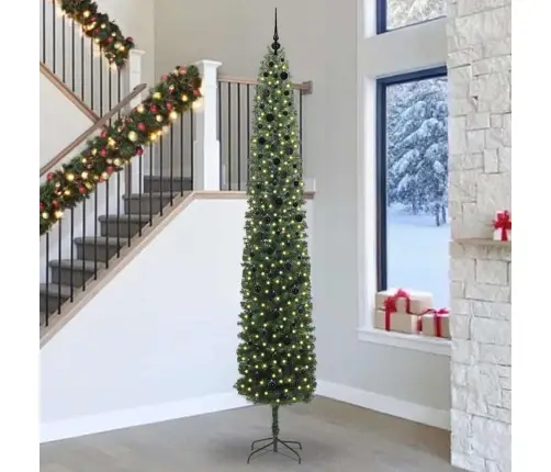 Mākslīgā Ziemassvētku Eglīte Zaļa 300 Cm Pvc Vidaxl