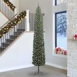 Tehisjõulupuu Roheline 300 Cm Pvc, Teras Ja Plastik