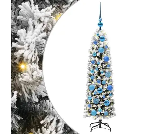 Tievā Ziemassvētku Egle Zaļa 120 Cm Plastmasa Un Metāls Vidaxl