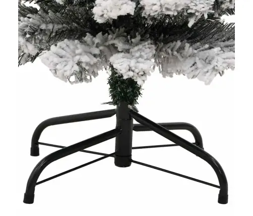 Mākslīgā Ziemassvētku Eglīte Zaļš Un Balts 150 Cm Pvc Vidaxl