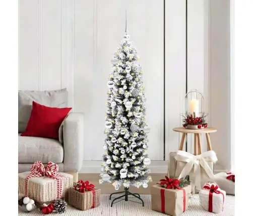 Dirbtinė Kalėdų Eglutė Žalia 150 Cm Pvc, Plienas Ir Plastikas