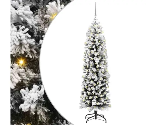 Dirbtinė Kalėdų Eglutė Žalia 150 Cm Pvc, Plienas Ir Plastikas