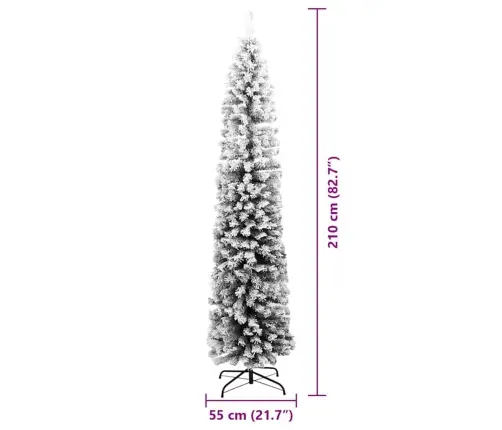 Tehisjõulupuu Roheline 210 Cm Pvc, Teras Ja Plastik Tehisjõulupuu Roheline 210 Cm Pvc, Teras Ja Plastik