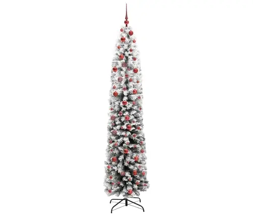 Dirbtinė Kalėdų Eglutė Žalia 210 Cm Pvc, Plienas Ir Plastikas