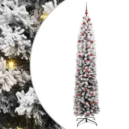 Dirbtinė Kalėdų Eglutė Žalia 210 Cm Pvc, Plienas Ir Plastikas