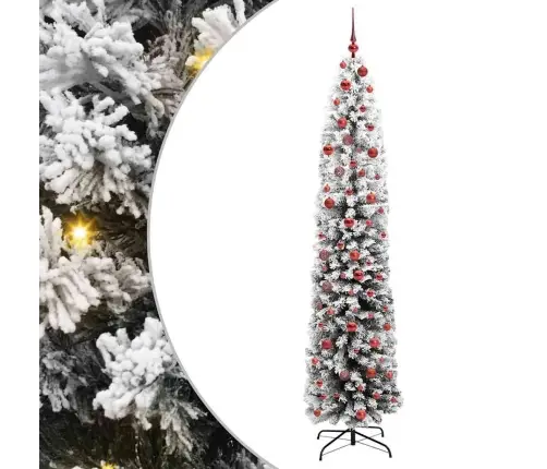 Dirbtinė Kalėdų Eglutė Žalia 210 Cm Pvc, Plienas Ir Plastikas