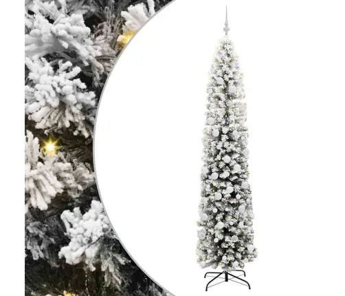 Tehisjõulupuu Roheline 210 Cm Pvc, Teras Ja Plastik