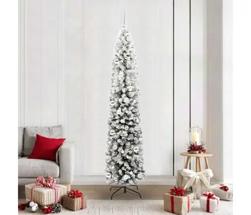 Mākslīgā Ziemassvētku Eglīte Zaļš Un Balts 210 Cm Pvc Vidaxl Mākslīgā Ziemassvētku Eglīte Zaļš Un Balts 210 Cm Pvc Vidaxl