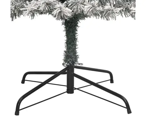 Mākslīgā Ziemassvētku Eglīte Zaļš Un Balts 270 Cm Pvc Vidaxl