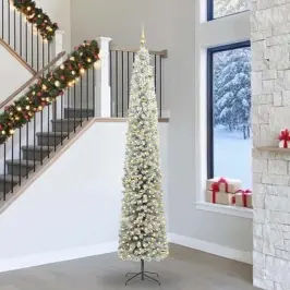 Mākslīgā Ziemassvētku Eglīte Su 300 Led Ar Statīvu Zaļa 270 Cm Vidaxl