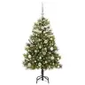 Mākslīgais Saliekamais Ziemassvētku Koks Ar Čiekuriem 120 Cm Vidaxl