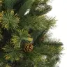 Mākslīgais Saliekamais Ziemassvētku Koks Ar Čiekuriem 120 Cm Vidaxl
