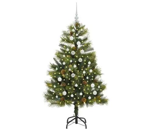 Dirbtinis Sulankstomas Kalėdų Medis Su Kankorėžiais 150 Cm